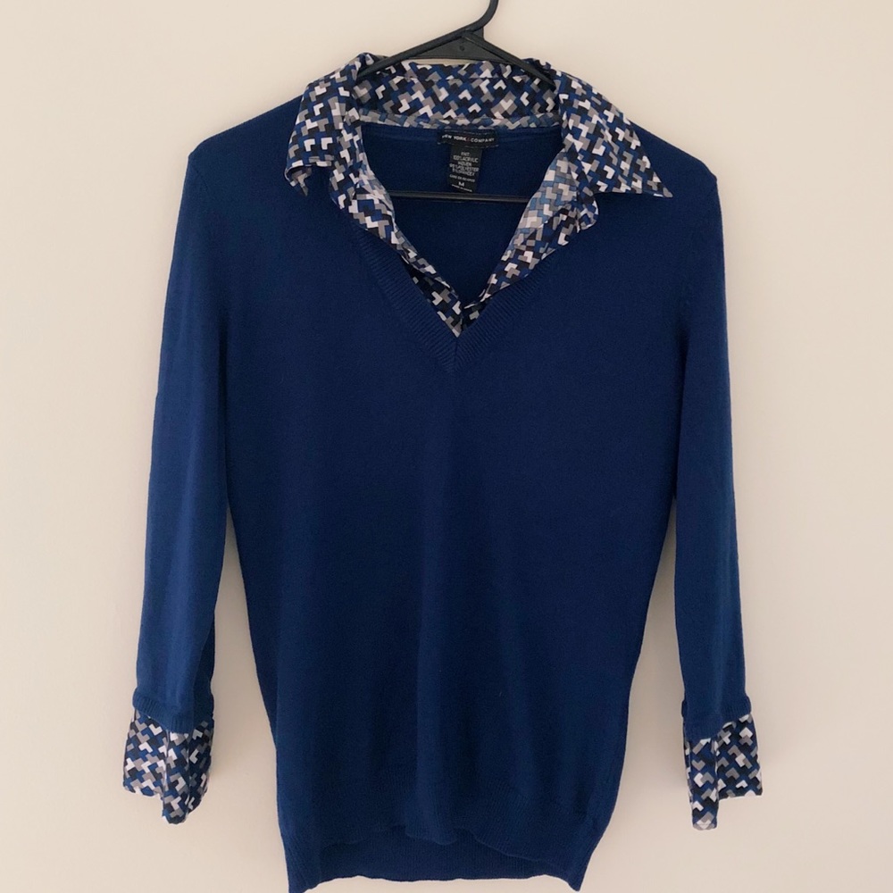 New York and Company, size M, sweater & blouse